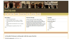 Desktop Screenshot of dontai.com